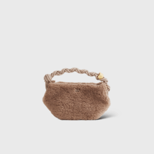 Bou Bag Mini Fourrure Beige