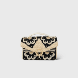 Yza Crochet Beige/Noir MM