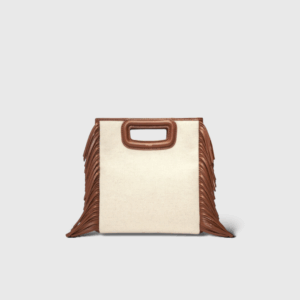 M Coton Beige/Cuir Marron