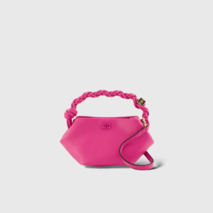 Bou Bag Mini Cuir Rose