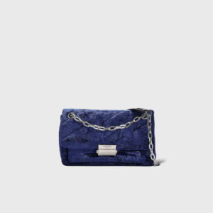 Ziggy Velours Bleu Foncé