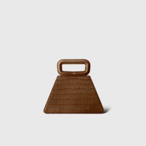 Triangle Croco Marron
