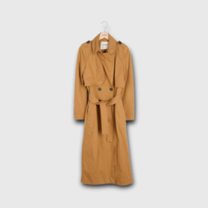 Long trench ba&sh marron s