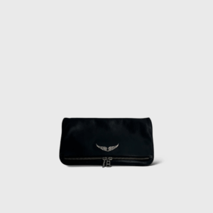 Rock Noir Cuir Lisse