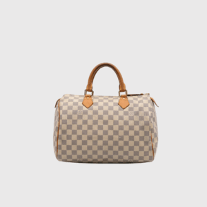Speedy 30 Damier Blanc