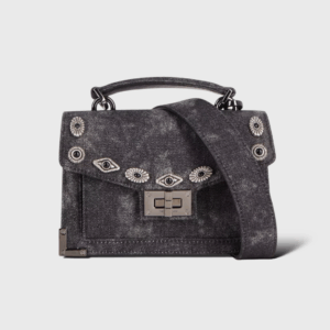 Emily Black Denim Clous